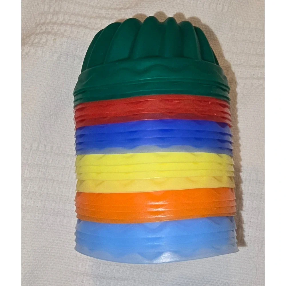 Silicone Baking Mold Set Mermaid Tail Rose Sunflower Dahlia Mini Bundt Cups